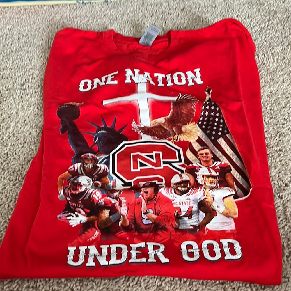 NC State short sleeve tee